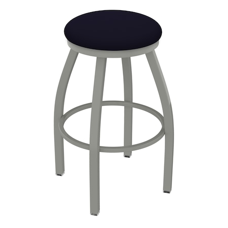 Holland Bar Stool Co 36" Swivel X-Tall Bar Stool, Nickel Finish, Canter Twilight Seat X802